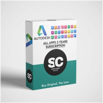 Autodesk All 60+ Apps Personal Subscription For 3 Years (Win/Mac)