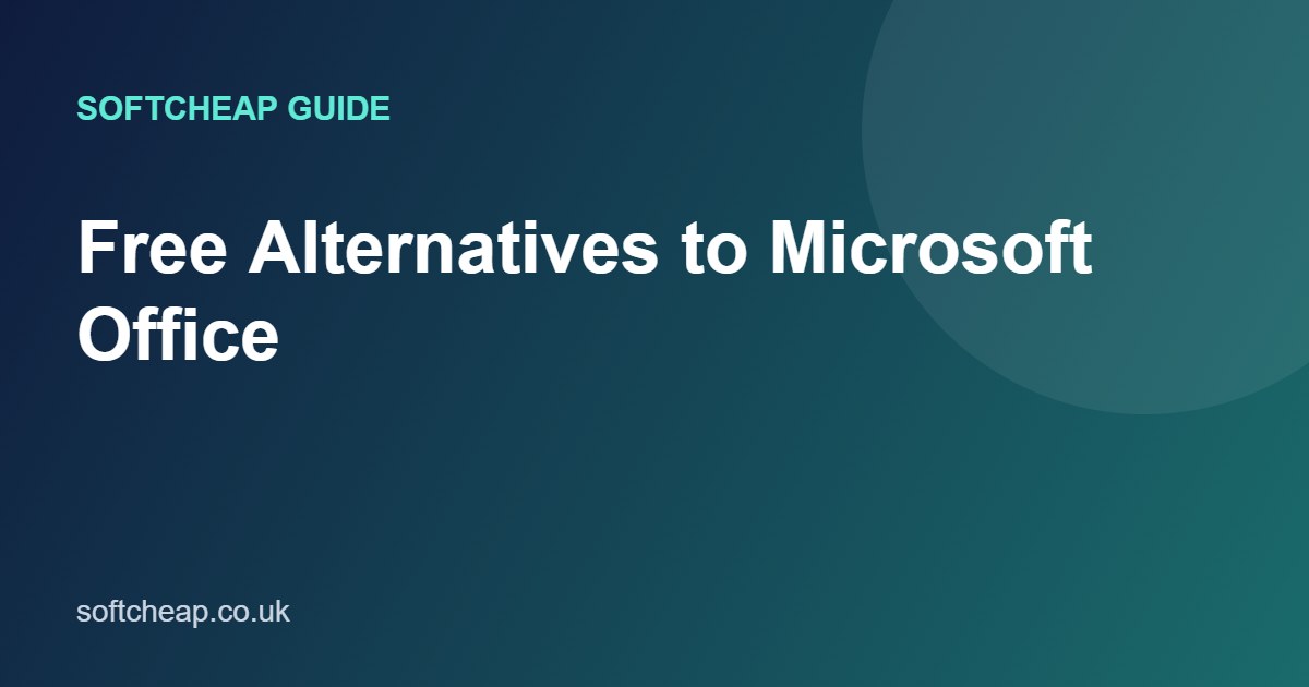 Free Alternatives to Microsoft Office